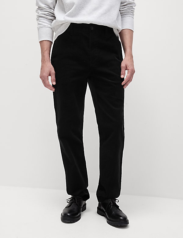 Regular Fit Corduroy Stretch Chinos
