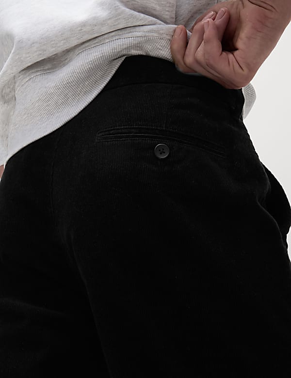 Regular Fit Corduroy Stretch Chinos