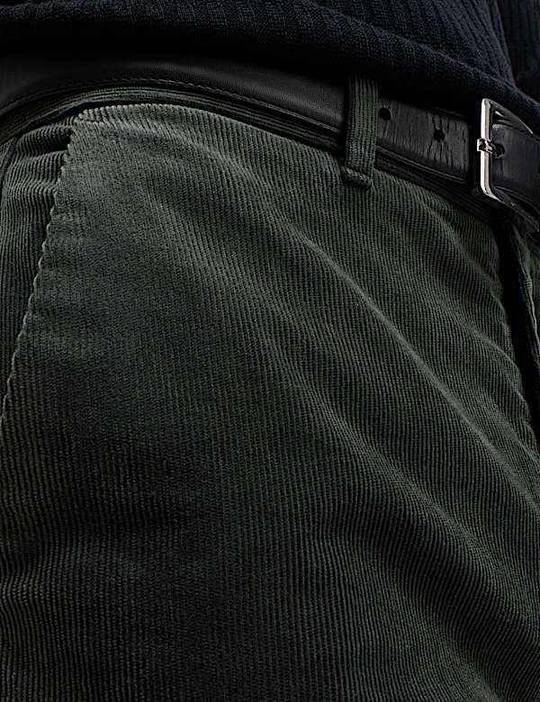 Regular Fit Corduroy Stretch Chinos
