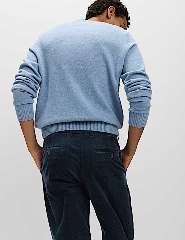 Regular Fit Corduroy Stretch Chinos