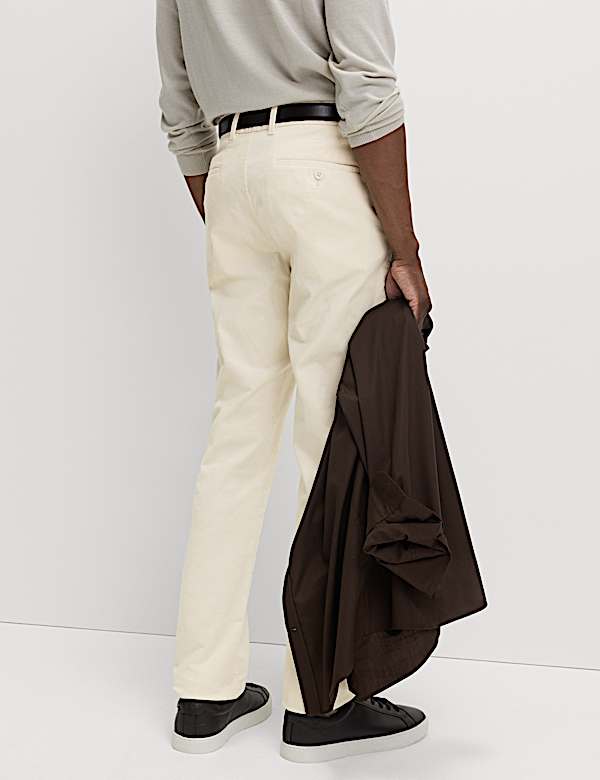 Regular Fit Corduroy Stretch Chinos