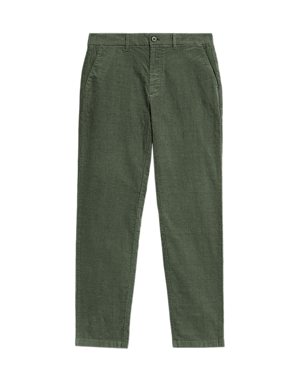 Regular Fit Corduroy Stretch Chinos