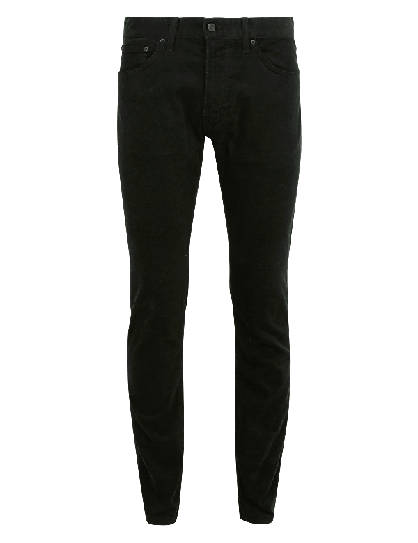 Slim Fit Corduroy 5 Pocket Trousers