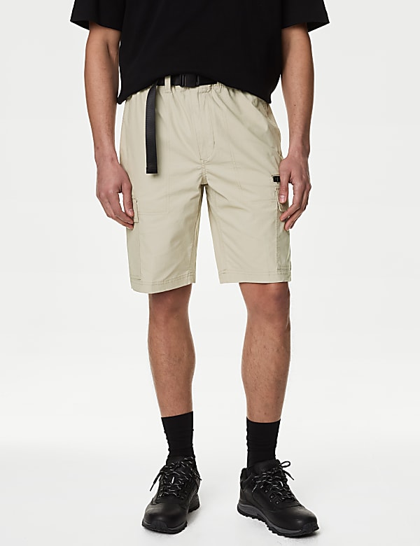 Belted Cargo Shorts with Stormwear™