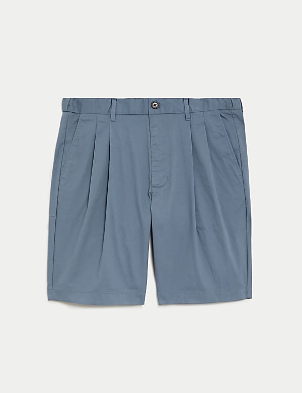 Super Lightweight Twin Pleat Chino Shorts - BN