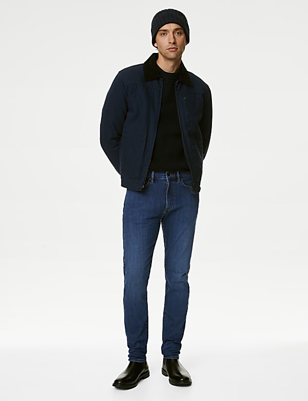 Slim Fit Stretch Jeans with Thermowarmth&trade;