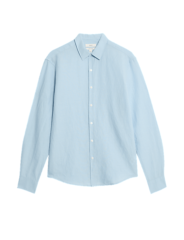 Cotton Linen Blend Shirt