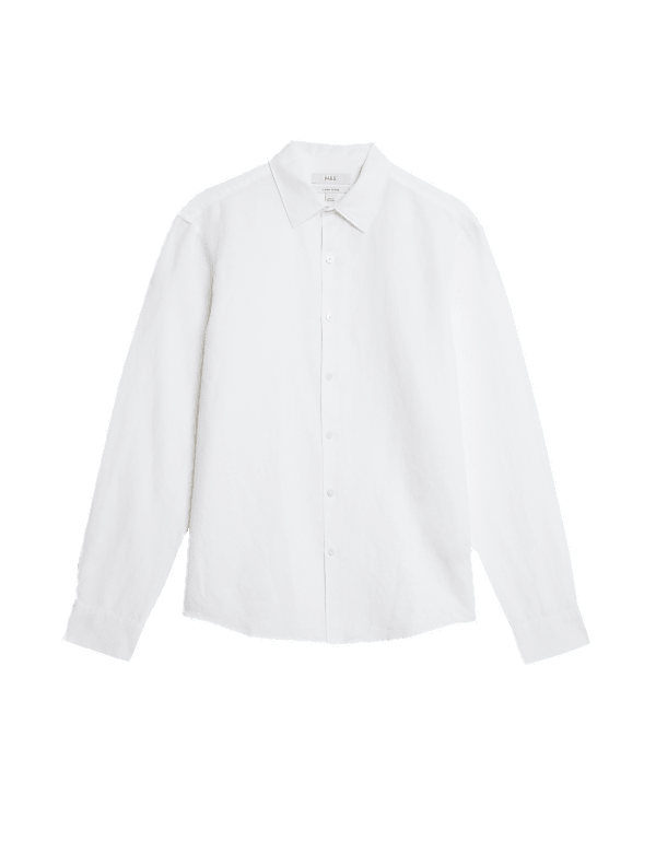 Cotton Linen Blend Shirt