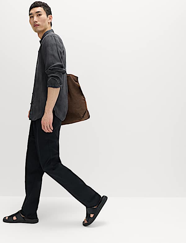 Pure Linen Garment Dye Shirt