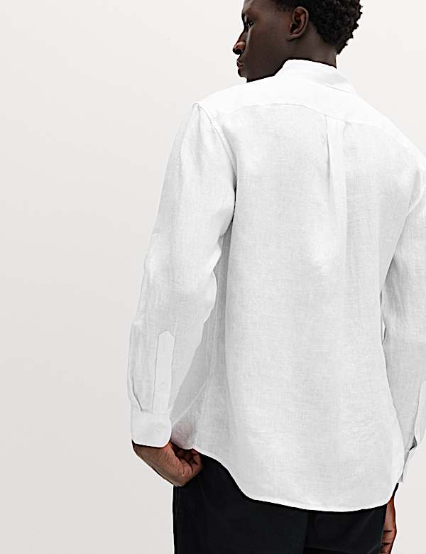 Relaxed Fit Pure Linen Shirt - IL