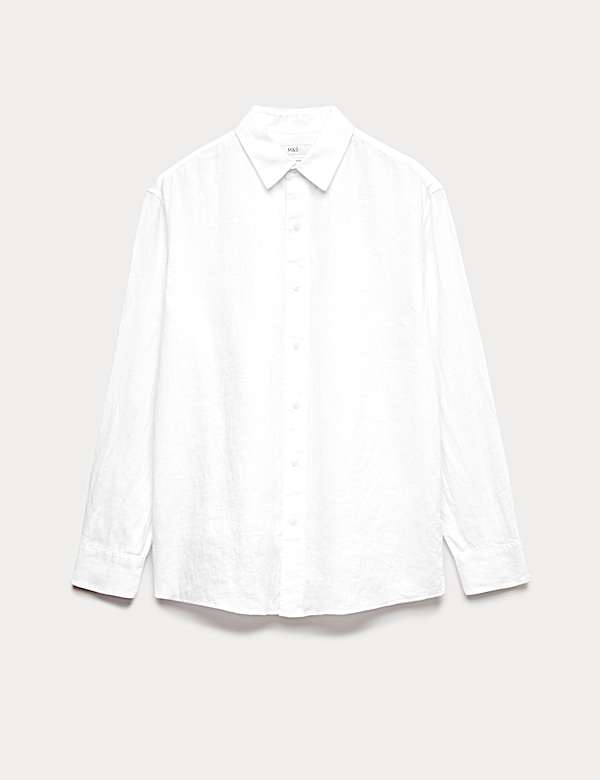 Relaxed Fit Pure Linen Shirt - IL
