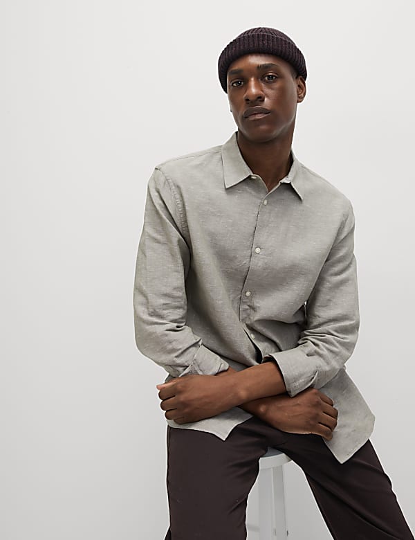 Linen Blend Shirt