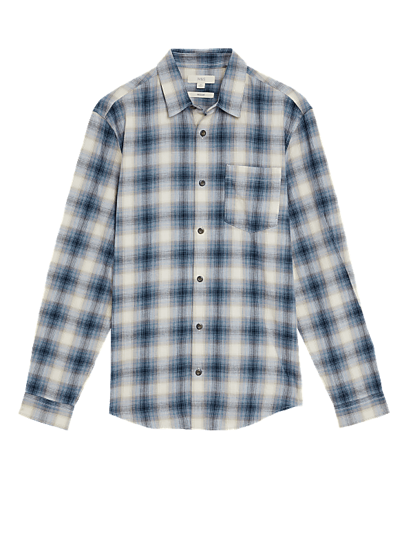 Pure Cotton Check Shirt