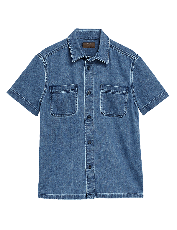 Denim Utility Shirt