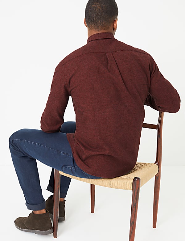 Pure Cotton Flannel Shirt