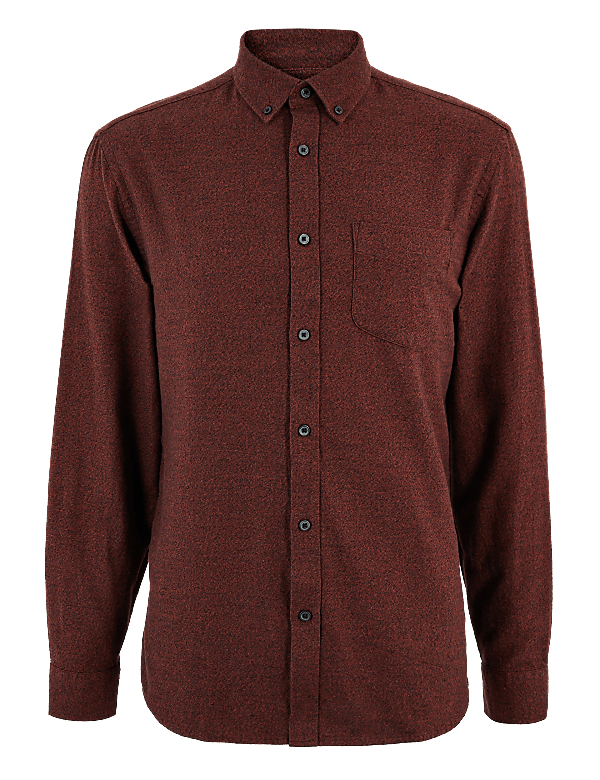 Pure Cotton Flannel Shirt