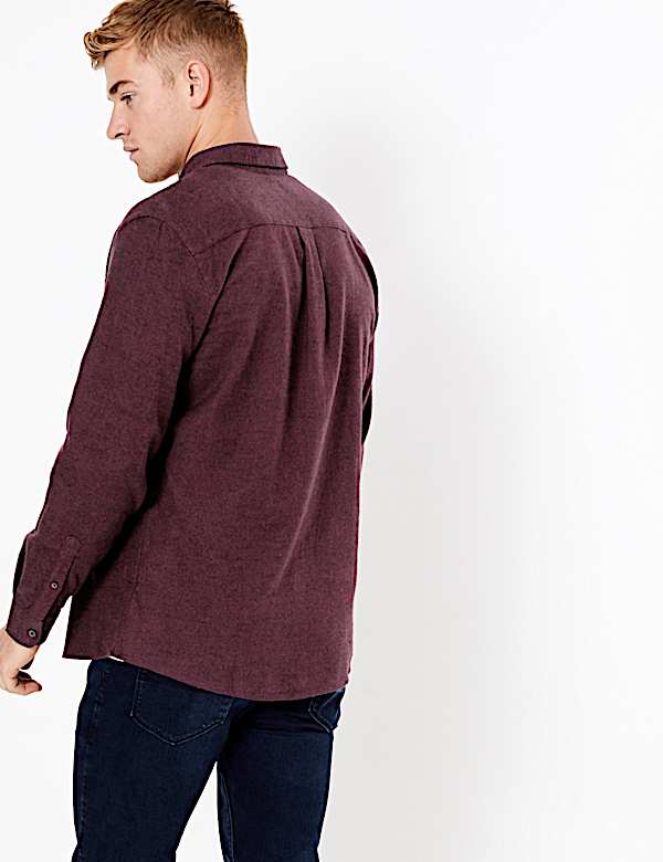 Pure Cotton Flannel Shirt