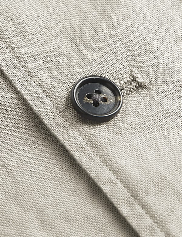 Linen Blend Overshirt