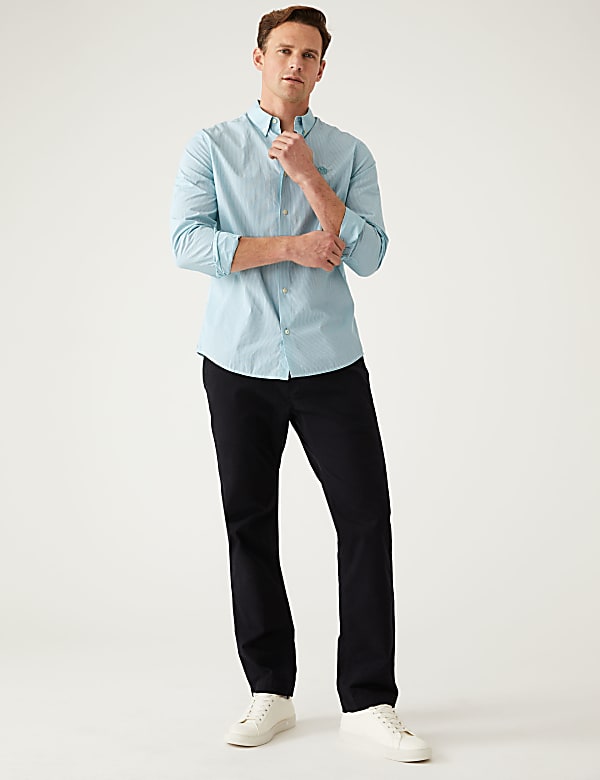 Pure Cotton Striped Shirt