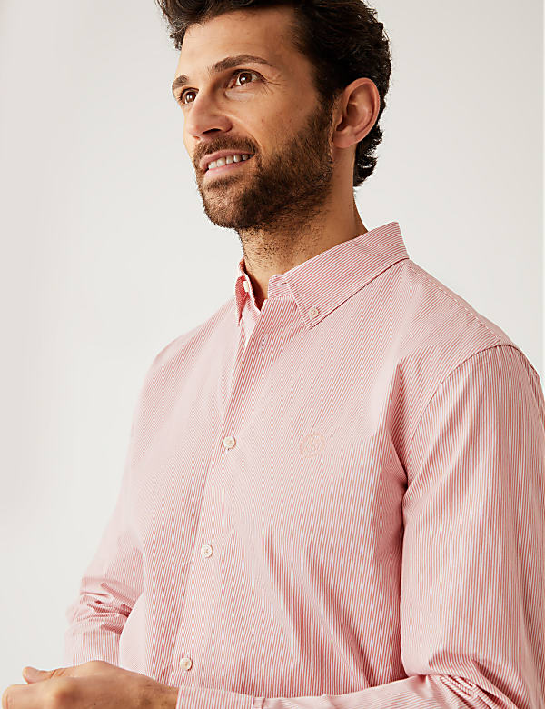 Pure Cotton Striped Shirt
