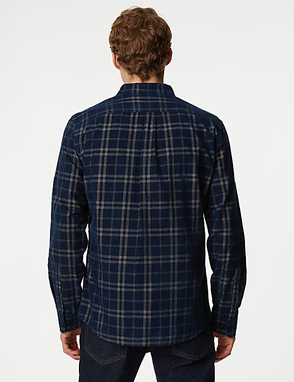 Corduroy Check Shirt