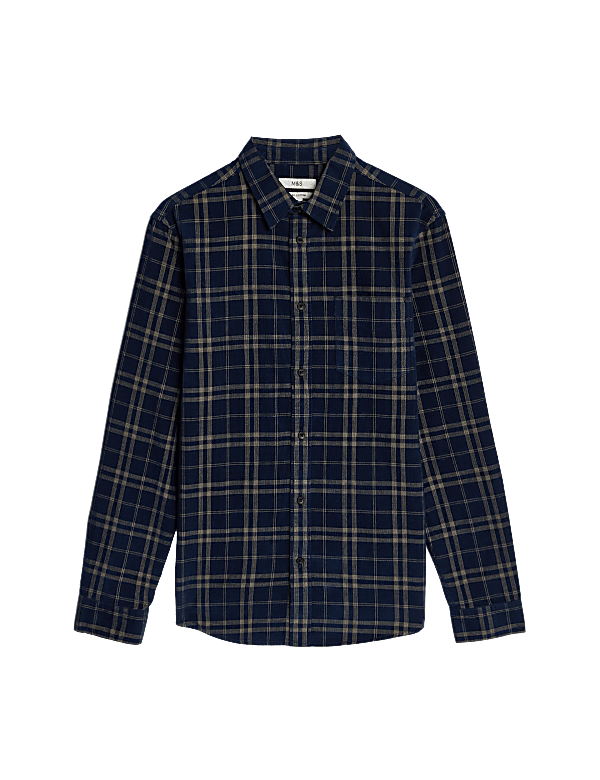 Corduroy Check Shirt