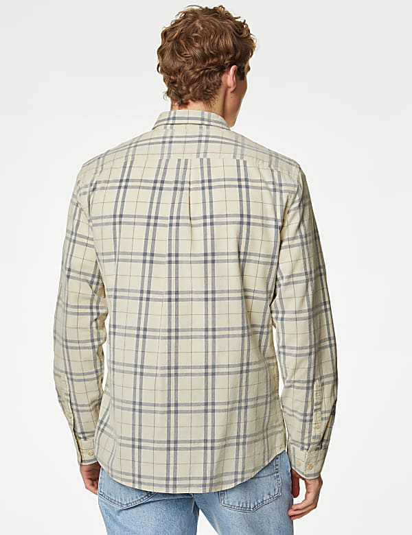 Corduroy Check Shirt