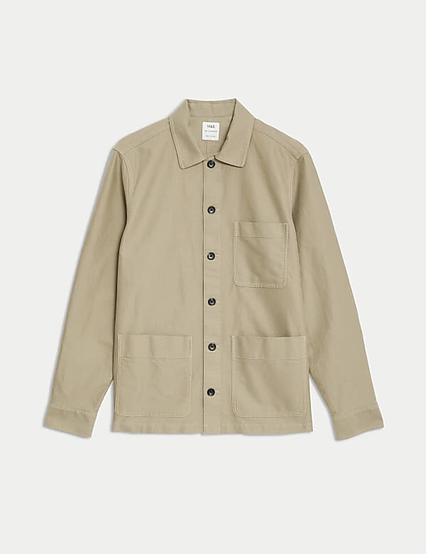 Katoenrijk overshirt - NL
