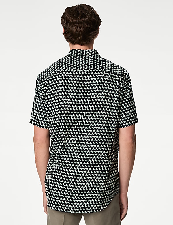 Geometric Print Shirt