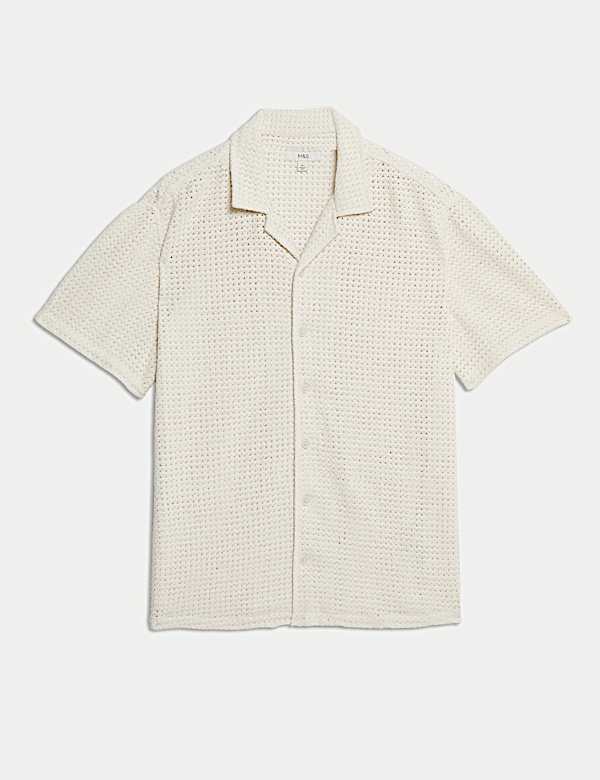 Pure Cotton Knitted Shirt - HR