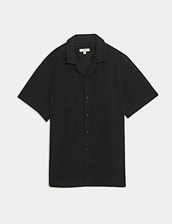 Pure Cotton Knitted Shirt - JP