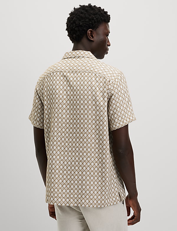 Cotton Rich Jacquard Shirt