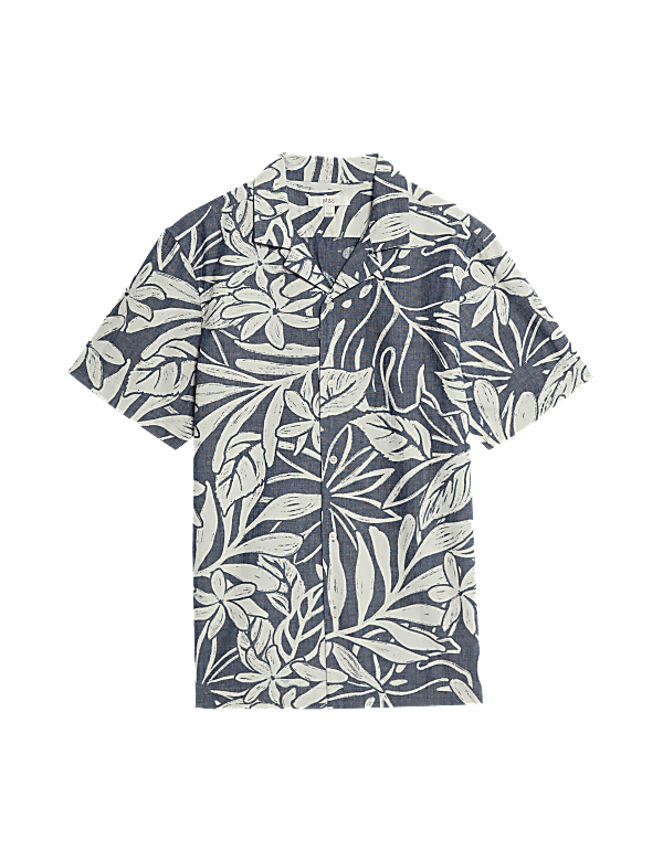 Pure Cotton Hawaiian Shirt