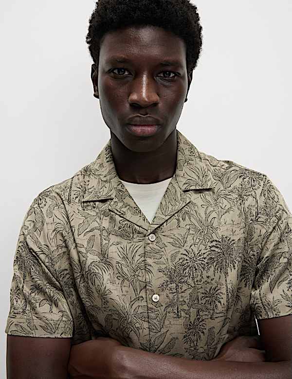 Pure Cotton Hawaiian Shirt