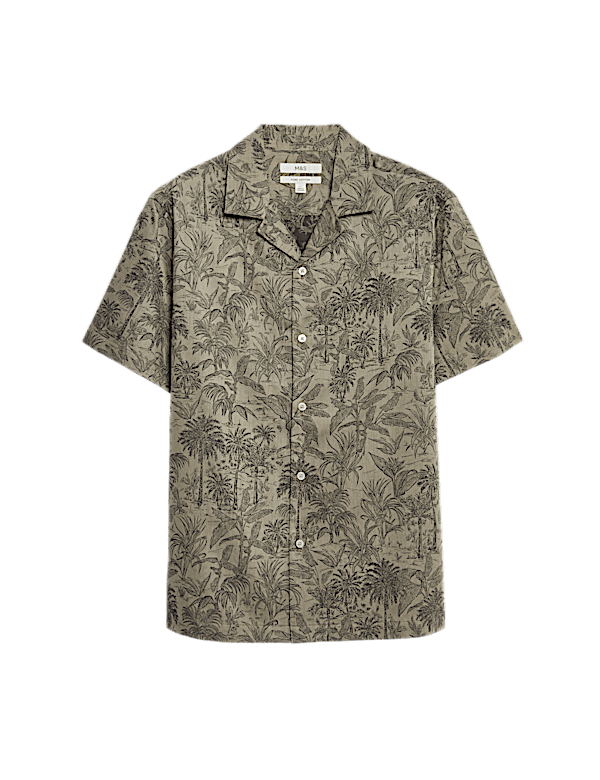 Pure Cotton Hawaiian Shirt