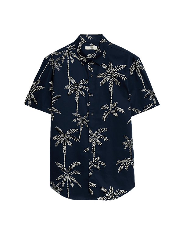 Pure Cotton Hawaiian Shirt