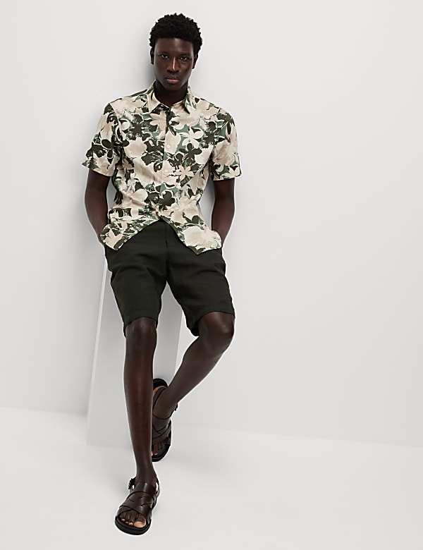 Pure Cotton Hawaiian Shirt