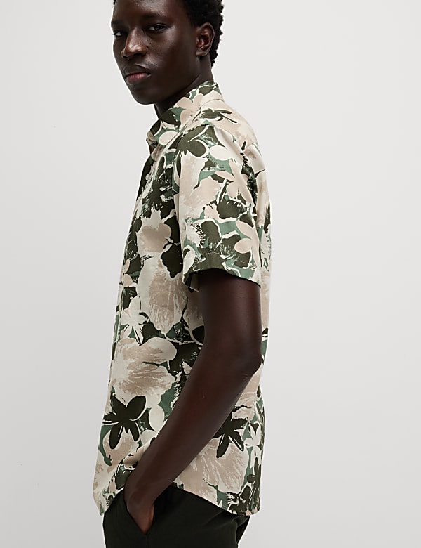 Pure Cotton Hawaiian Shirt