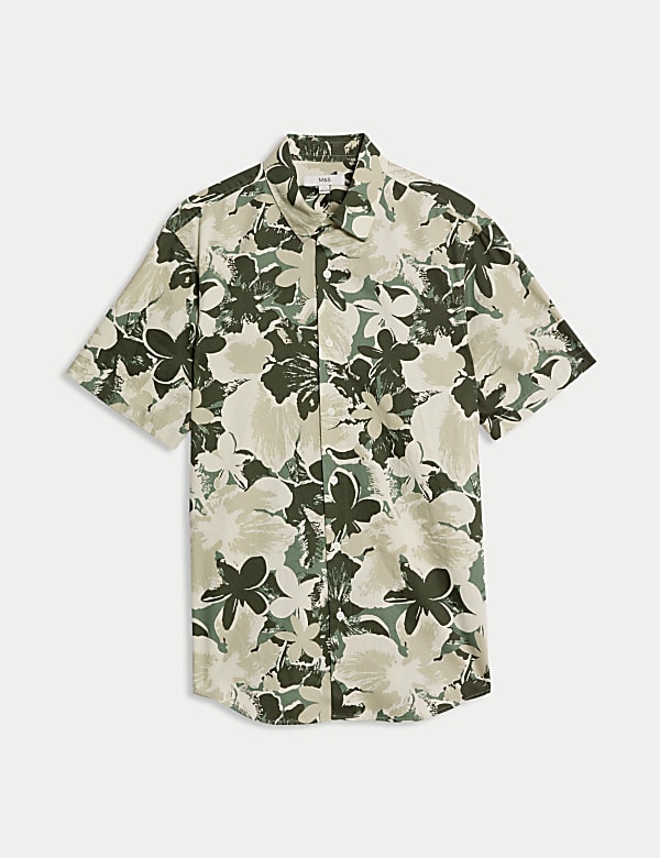 Pure Cotton Hawaiian Shirt - RO