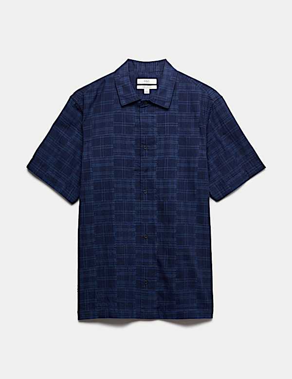 Gemakkelijk te strijken regular-fit overhemd van zuiver katoen - BE