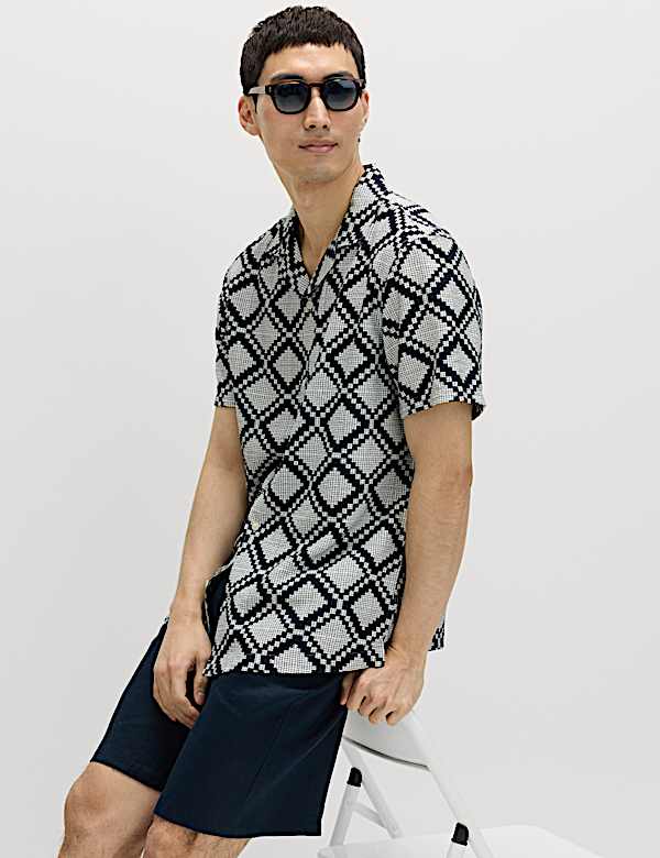 Regular Fit Short Sleeve Shirt - JP