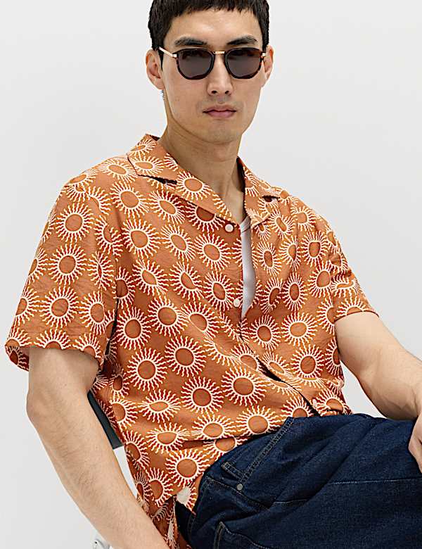 Printed Short Sleeve Shirt