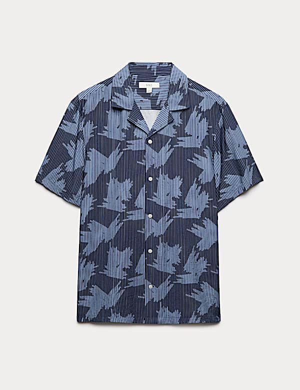 Printed Short Sleeve Shirt - CA