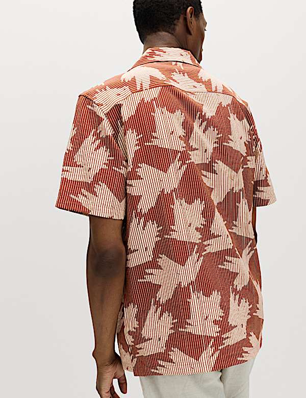 Bedrucktes Kurzarm-Hemd - DE