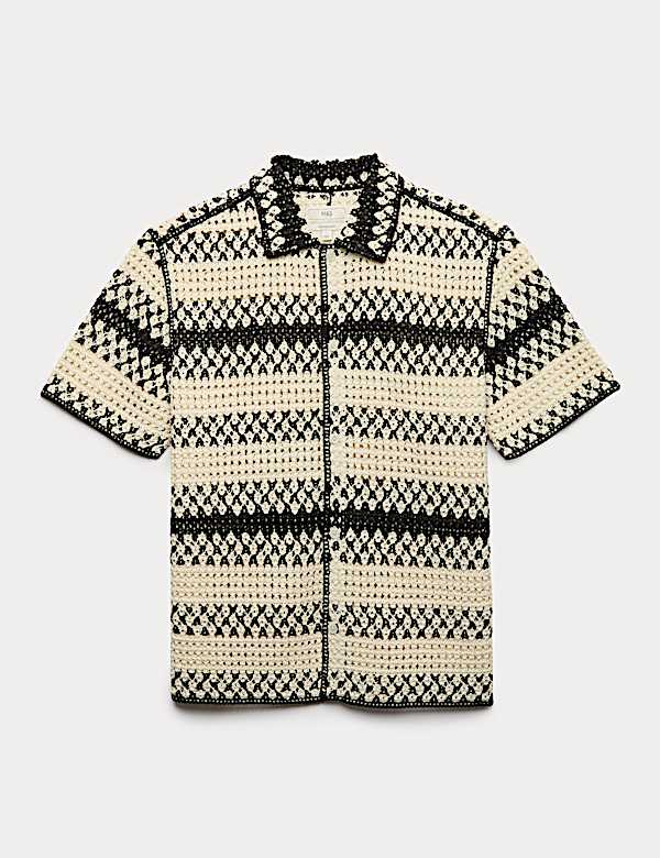 Polo en maille coupe d&eacute;contract&eacute;e - BE