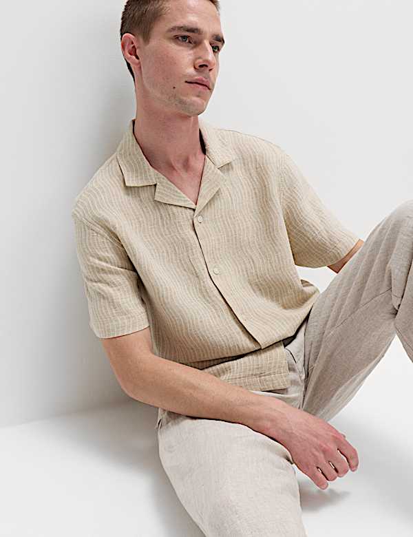 Cotton Rich Short Sleeve Shirt - AT