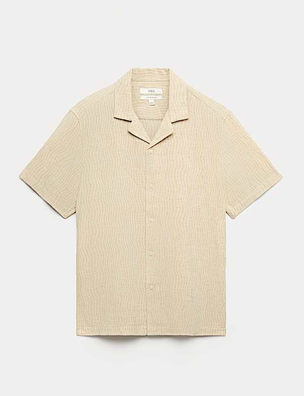 Cotton Rich Short Sleeve Shirt - AT