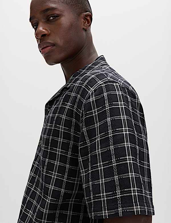 Regular Fit Pure Cotton Short Sleeve Shirt