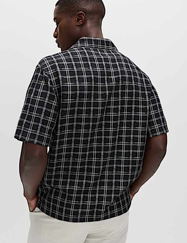 Regular Fit Pure Cotton Short Sleeve Shirt