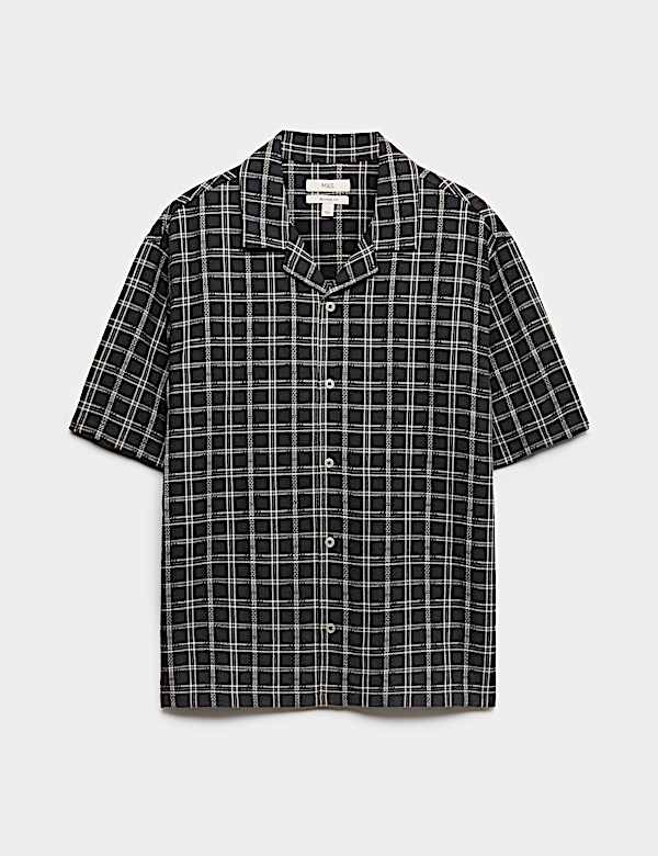 Regular Fit Pure Cotton Short Sleeve Shirt - AL